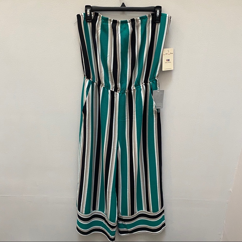 NWT Bebop Strapless Jumpsuit